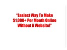 Thumbnail Make #1,000+ Per Day Without A Website!