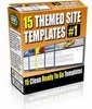 Thumbnail 15 Themed Site Templates V1 (PLR)