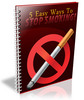 Thumbnail 5 Easy Ways to Quit Smoking - Viral Report PLR