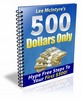 Thumbnail 500 Dollars Only PLR