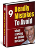 Thumbnail 9 Deadly Mistakes Online PLR