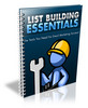 Thumbnail List Building Essentials (PLR) Thumbnail List Building Essentials (PLR)