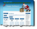 Thumbnail Santa Claus Website Template plr