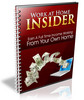 Thumbnail Work at Home Insider (PLR)
