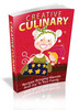 Thumbnail Creative Culinary Ebook With MRR
