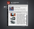Thumbnail Male Personal Profile Flash Website Template
