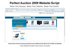 Thumbnail Perfect Auction Website Script 2009 - Full Featured