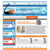 Thumbnail Web Hosting Service Website Template