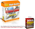 Thumbnail 2100 PLR Articles Plus Article Submission Software