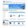 Thumbnail Online Store Computers Flash Website Template