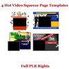 Thumbnail 4 Video Squeeze Page Templates