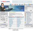Thumbnail Jobs And Careers - Employment Flash Website Template