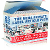 Thumbnail *NEW!*  The Mega Private Label Article Pack - MASTER RESALE RIGHTS