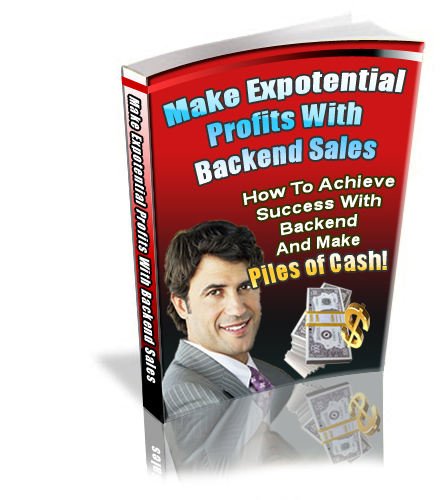 Thumbnail  *NEW!* Make Exponential Profits with Backend Sales - PRIVATE LABEL RIGHTS | How to Achieve Success with Backend and Make Piles of Cash!