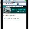 Thumbnail Harley Davidson Mobile Web Template