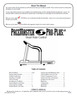 Thumbnail Pacemaster ProPlus HR Treadmill Owner Manual