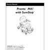 Thumbnail INVACARE Pronto M41 with SureStep WHEELCHAIR SERVICE MANUAL