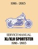 Thumbnail Harley Davidson 1986 - 2003 XL/XLH Sportser Service & Repair
