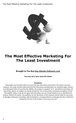 Thumbnail The Most Effective Marketing For The Least Investment Thumbnail The Most Effective Marketing For The Least Investment