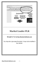 Thumbnail Market Leader PLR Thumbnail Market Leader PLR