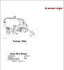 Thumbnail Taarup 7664 Spare Parts Manual for Bale wrapper