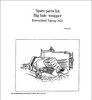 Thumbnail Taarup 7655 Spare Parts Manual for Bale wrapper