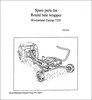 Thumbnail Taarup 7335 Spare Parts Manual for Bale wrapper Thumbnail Taarup 7335 Spare Parts Manual for Bale wrapper