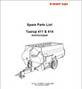 Thumbnail Taarup 411 414 Spare Parts Manual for Feeding
