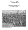 Thumbnail Taarup TA101 Spare Parts Manual for Forage harvester