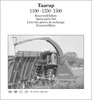 Thumbnail Taarup 1100 1350 1500 Spare Parts Manual for Forage harveste
