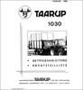 Thumbnail Taarup 1030 Spare Parts Manual for Loader Wagon