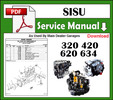 Thumbnail Sisu 320 420 620 634 Workshop Manual for  Diesel Engines