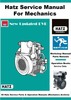Thumbnail Hatz E80 E85 E88 E89 Service Manual for Diesel Engine German Thumbnail Hatz E80 E85 E88 E89 Service Manual for Diesel Engine German