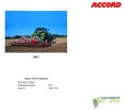 Thumbnail Accord DF2 Seed Drill Parts Manual Catalog Models from 1993 