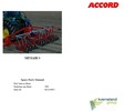 Thumbnail Accord Miniair S Seed Drill Parts Manual Catalog