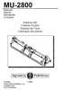 Thumbnail Agrostroj Pelhrimov MU 2800 Parts Catalog for Mulcher