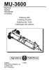 Thumbnail Agrostroj Pelhrimov MU 3600 Parts Catalog for Mulcher