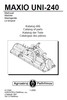 Thumbnail Agrostroj Pelhrimov Maxio Uni 240 Parts Catalog for Mulcher