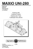 Thumbnail Agrostroj Pelhrimov Maxio Uni 280 Parts Catalog for Mulcher