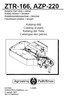 Thumbnail Agrostroj Pelhrimov ZTR 166 AZP 220 Parts Catalog for Mower