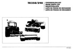 Thumbnail Greenland TK250 TK290 Spare Parts Manual for Shredder