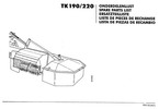 Thumbnail Greenland TK190 TK220 Spare Parts Manual for Shredder