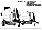 Thumbnail Greenland RC116 RC126 Spare Parts Manual for Baler Thumbnail Greenland RC116 RC126 Spare Parts Manual for Baler