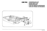 Thumbnail Greenland CM190 Spare Parts Catalog for Mower