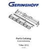 Thumbnail Geringhoff Triflex Parts Catalog Manual 2012-2014