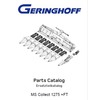 Thumbnail Geringhoff Mais Star Collect Parts Catalog Manual