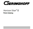 Thumbnail Geringhoff Horizon Star II Parts Catalog Manual