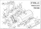 Thumbnail Falc Trincia Cat Spostabile Spare Parts Catalog Manual