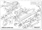 Thumbnail Falc Super Sax Spare Parts Catalog Manual