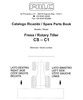 Thumbnail Falc CS C1 Spare Parts Catalog Manual